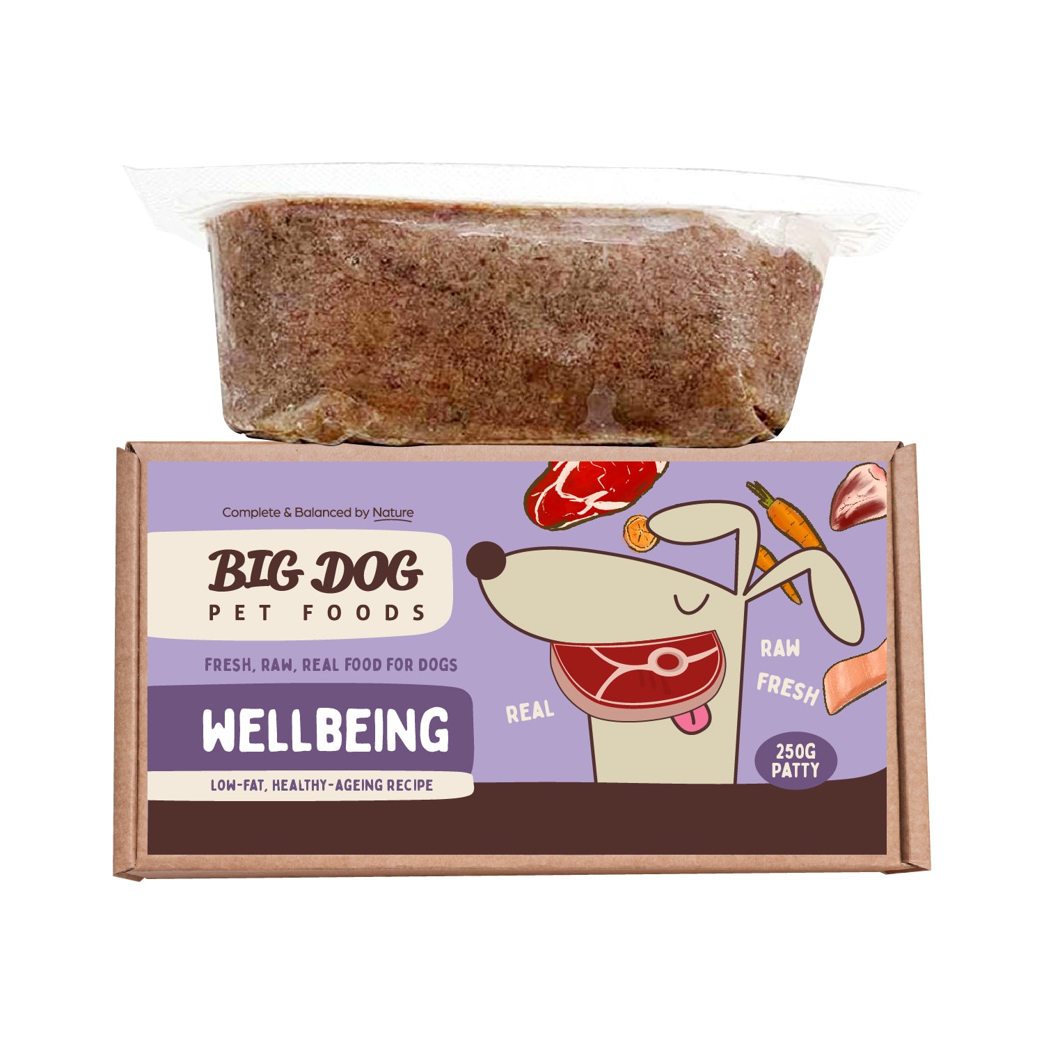 Big Dog Wellbeing Barf Frozen Raw Dog Food