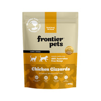 Frontier Free-Range Freeze-Dried Chicken Gizzard Cat & Dog Treat