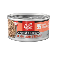 Orijen Chunks & Shreds Salmon & Chicken Entree In Bone Broth Cat Canned Food