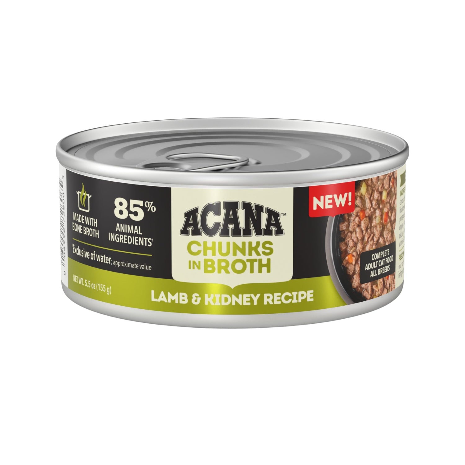Acana Chunks In Broth Lamb & Kidney Cat Canned Food