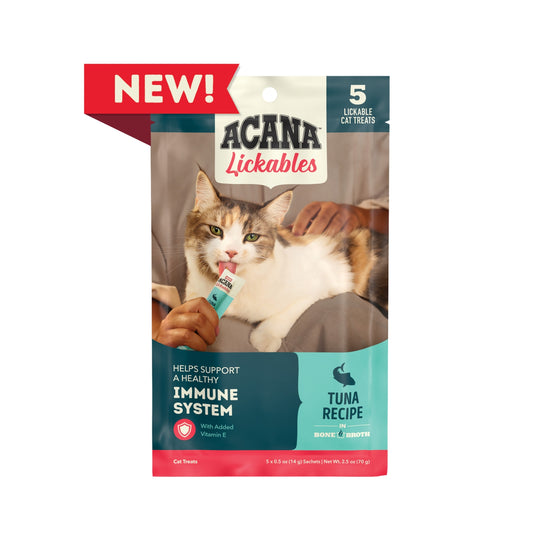 Acana Lickables Tuna Recipe Puree Cat Treats