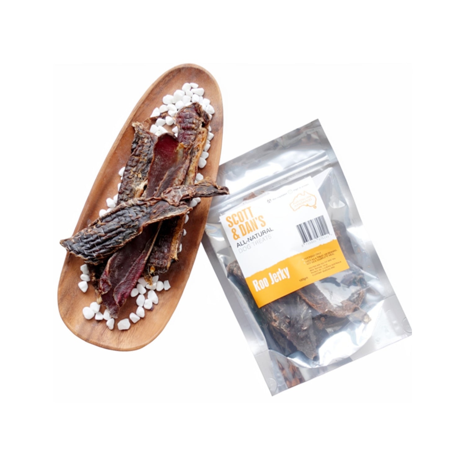 Scott & Dan's Kangaroo Jerky Dog Treats