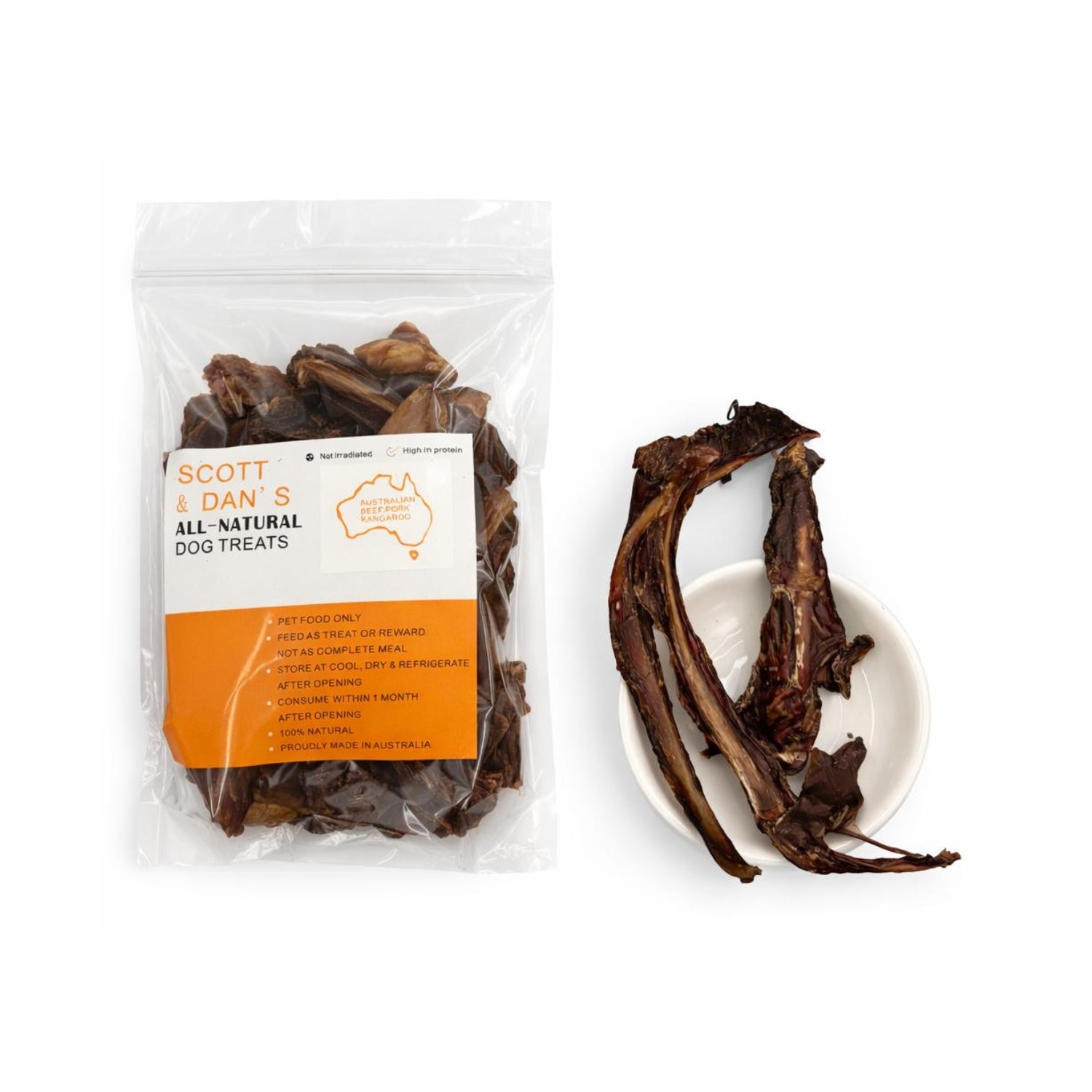 Scott & Dan's Kangaroo Rib Sticks Dog Treats