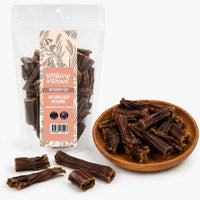 Willow & Woof Butcher's Cut Air-Dried Beef Weasand Pieces Dog Treats