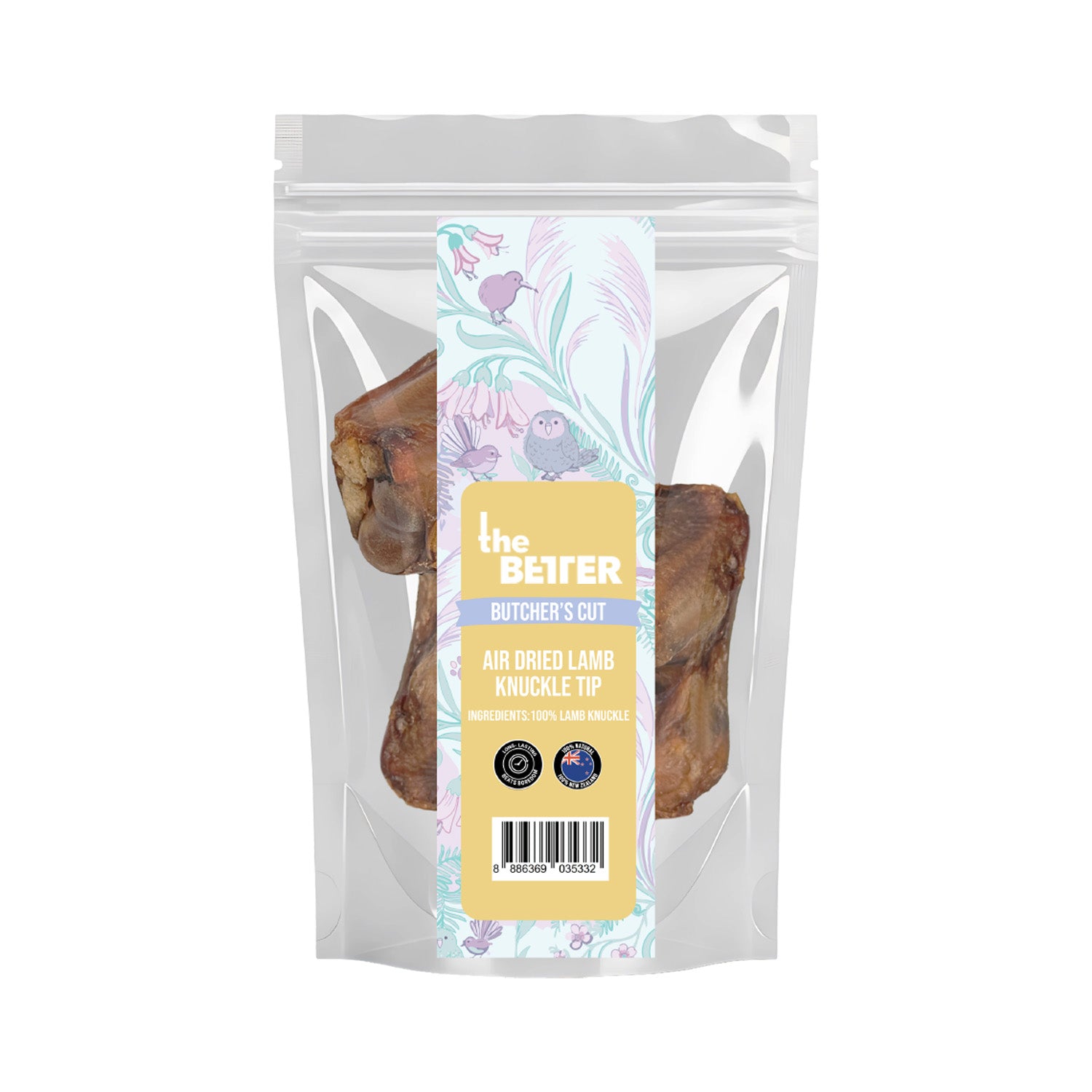 The Better Butcher's Cut Air-Dried Lamb Knuckle Tip Dog Treats