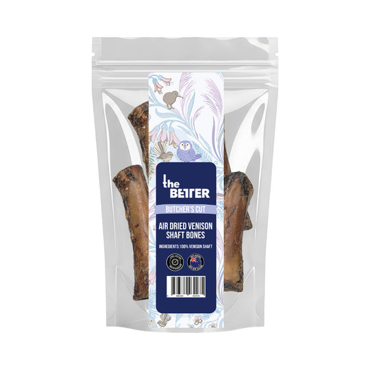 The Better Butcher's Cut Air-Dried Venison Shaft Bone Dog Treats