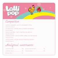Gnawlers Lallipop Freeze-Dried Chicken & Apple Cat Treats