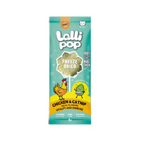 Gnawlers Lallipop Freeze-Dried Chicken & Catnip Cat Treats