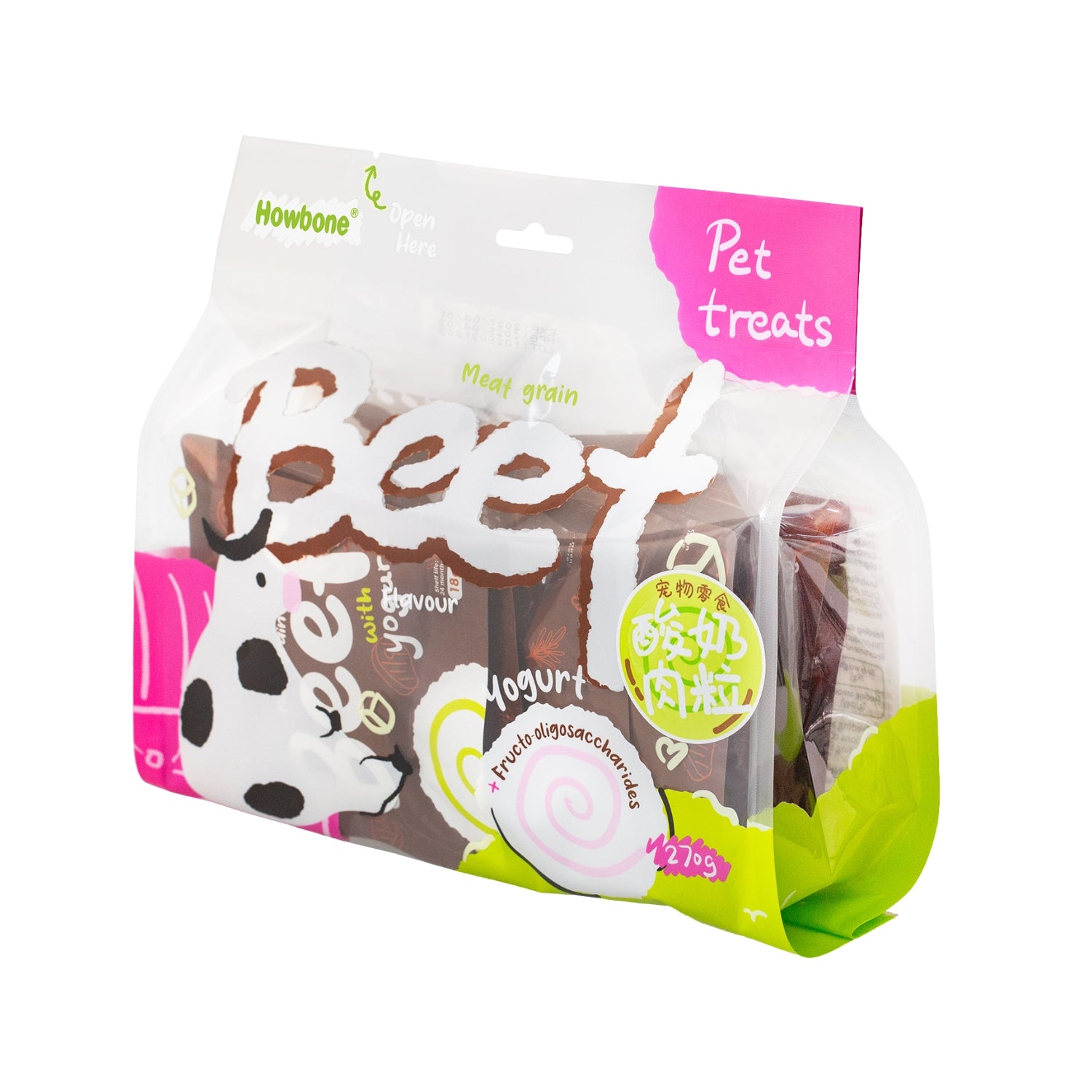 Howbone Meat Grain Beef with Yogurt Dog Treats