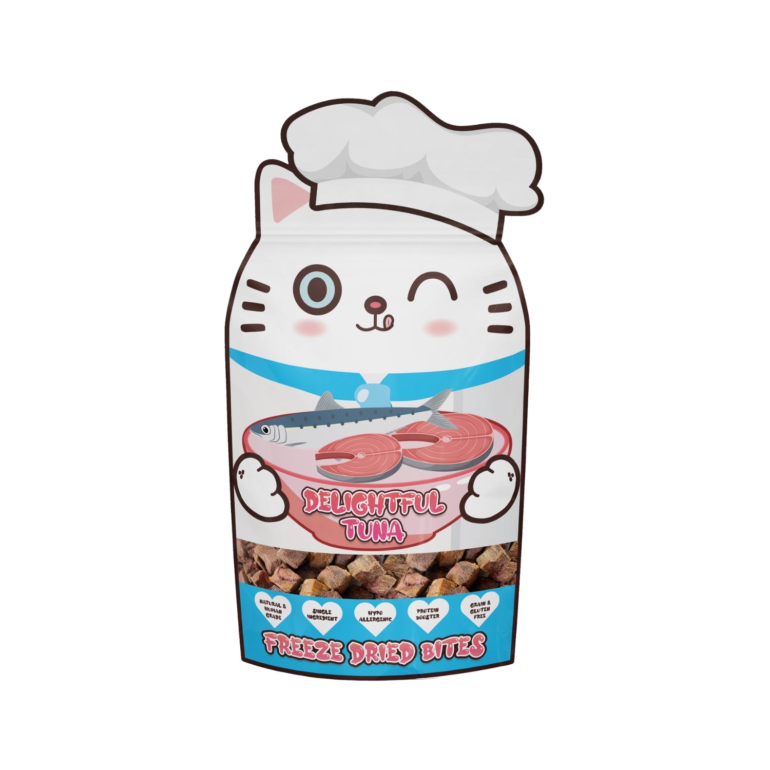 Jollycat Freeze Dried Bites Delightful Tuna Cat Treats