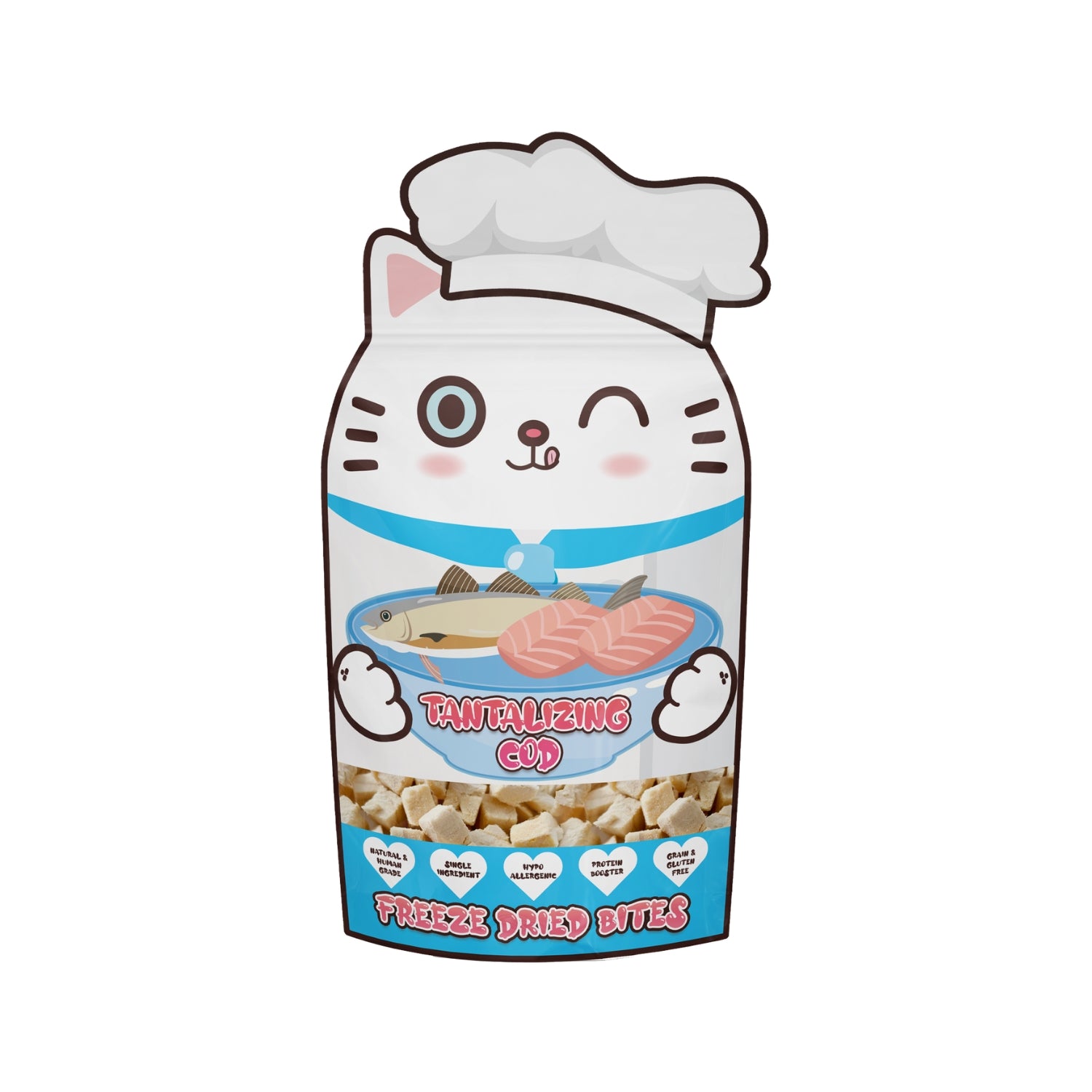 Jollycat Freeze Dried Bites Tantalizing Cod Cat Treats