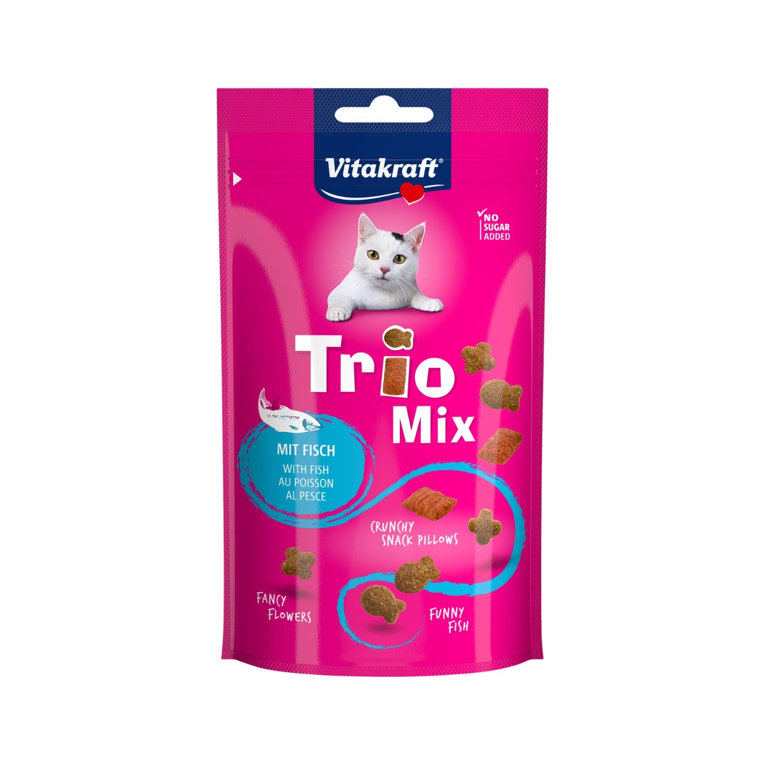 Vitakraft Trio Mix Fish Cat Treats