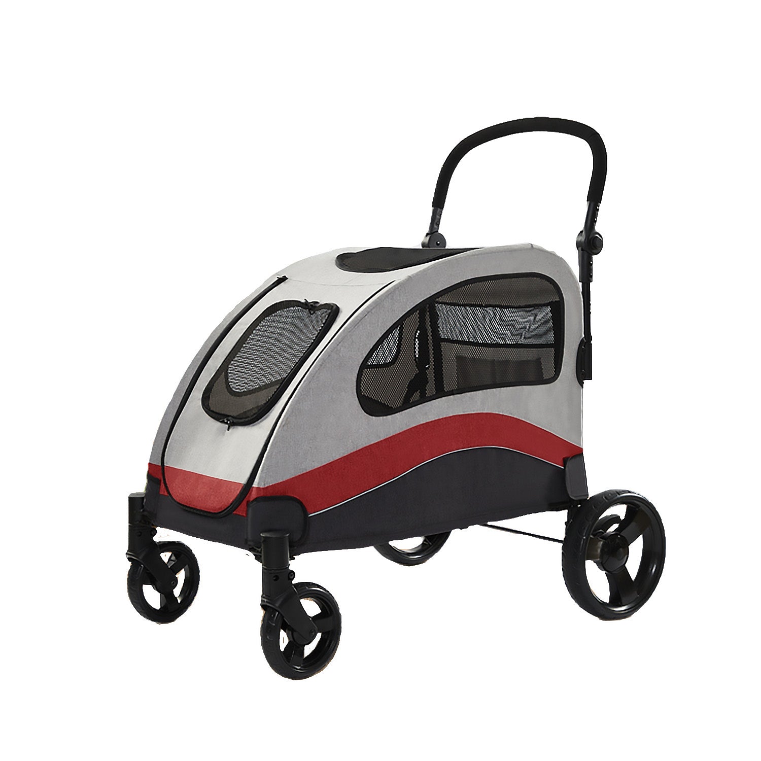 Hapair Large Outdoor Easy Foldable Trolley Cart