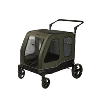 Hapair Large Oxford Easy Foldable Trolley Cart