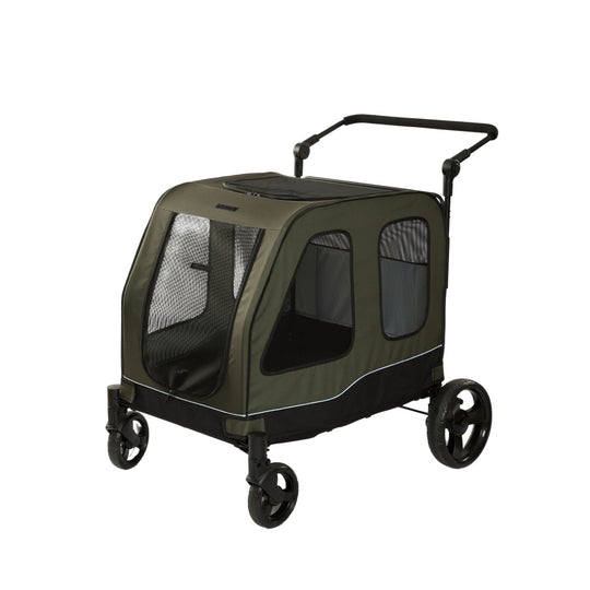 Hapair Large Oxford Easy Foldable Trolley Cart