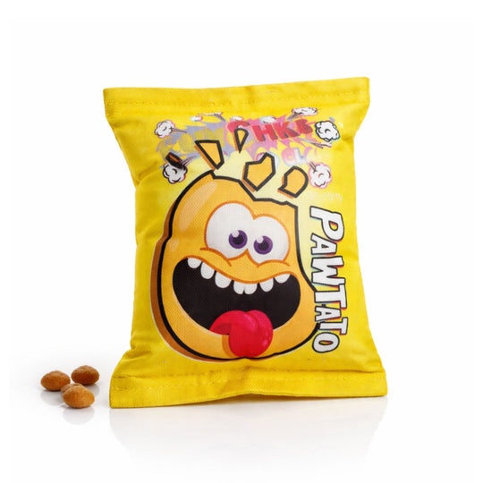 Kara Crunchkins Classic Pawtato Dog Toy