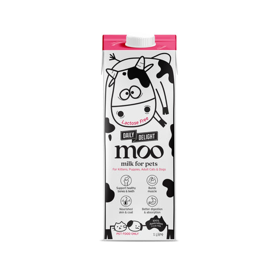 Daily Delight Moo Lactose-Free Milk for Cats & Dogs