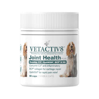 Vetactiv8 Joint Health Plus Capsule Supplement for Cats & Dogs