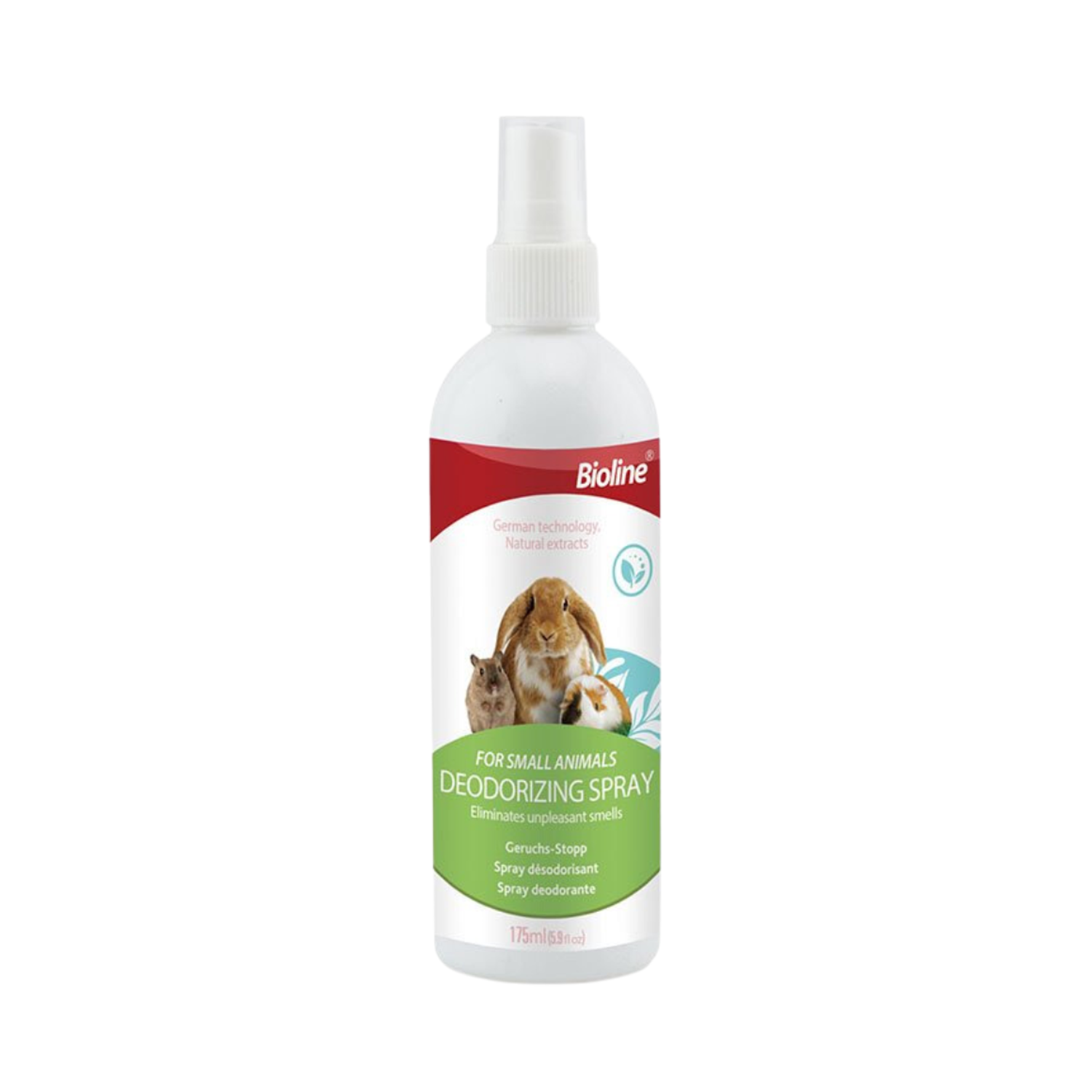 Bioline Deodorizing Spray for Small Animals Pets' Station