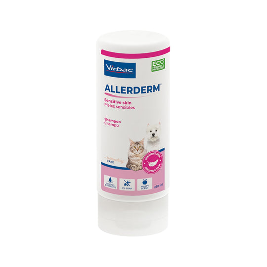 Virbac Allerderm Sensitive Skin Shampoo for Cats & Dogs