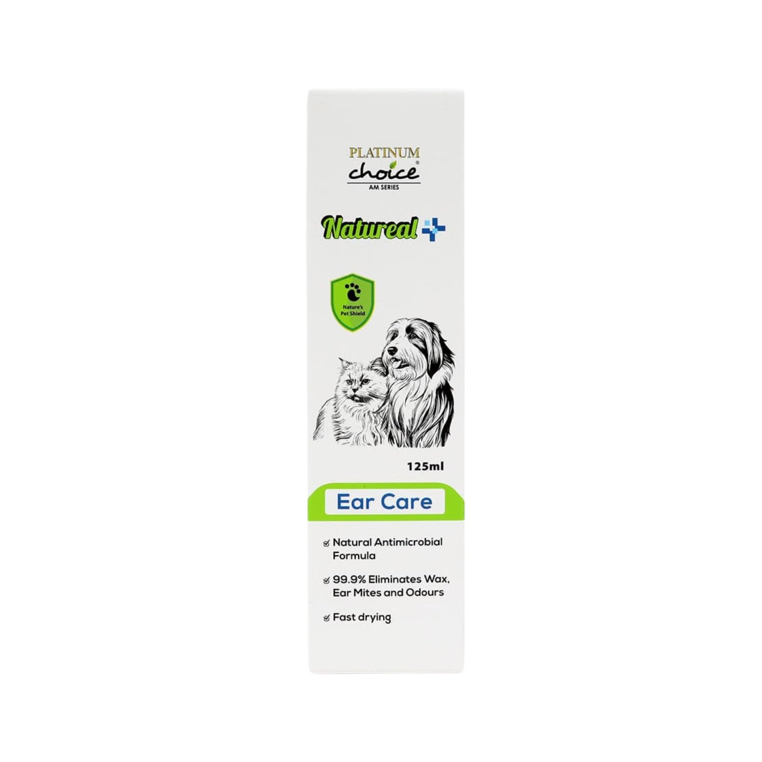 Platinum Choice Natureal Ear Care Ear Cleaning Lotion for Cats & Dogs