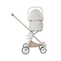 Hapair Luxury Plus Small Pet PU Leather Stroller