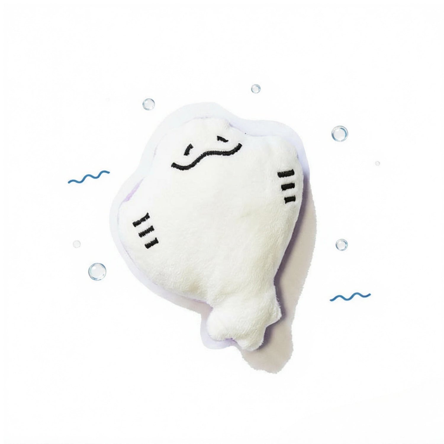 Ps DeepSea Ray Plush Squeaky Dog Toy