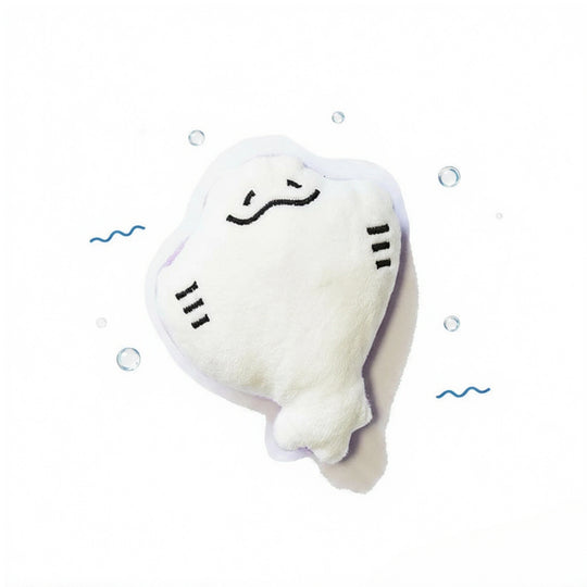 Ps DeepSea Ray Plush Squeaky Dog Toy