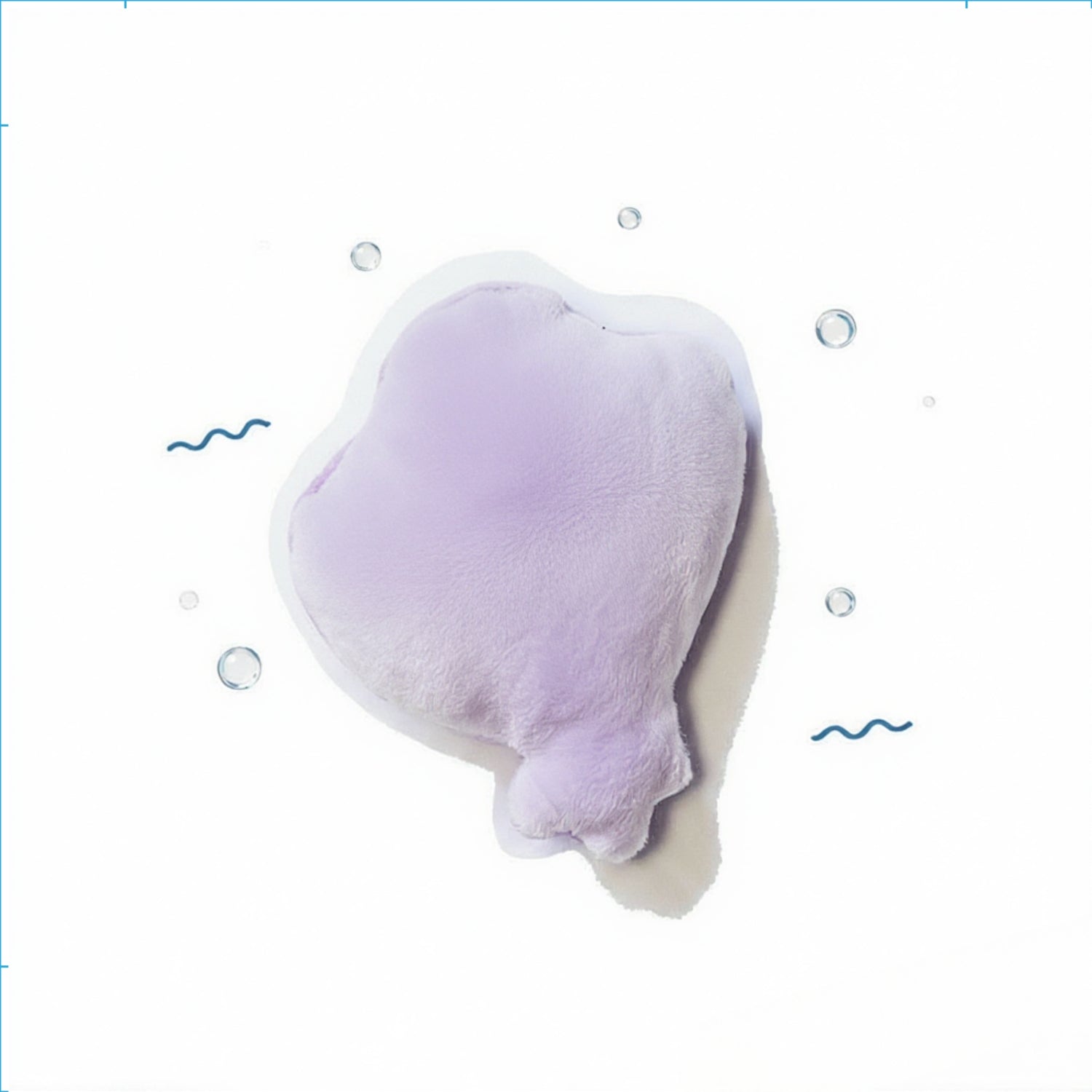 Ps DeepSea Ray Plush Squeaky Dog Toy