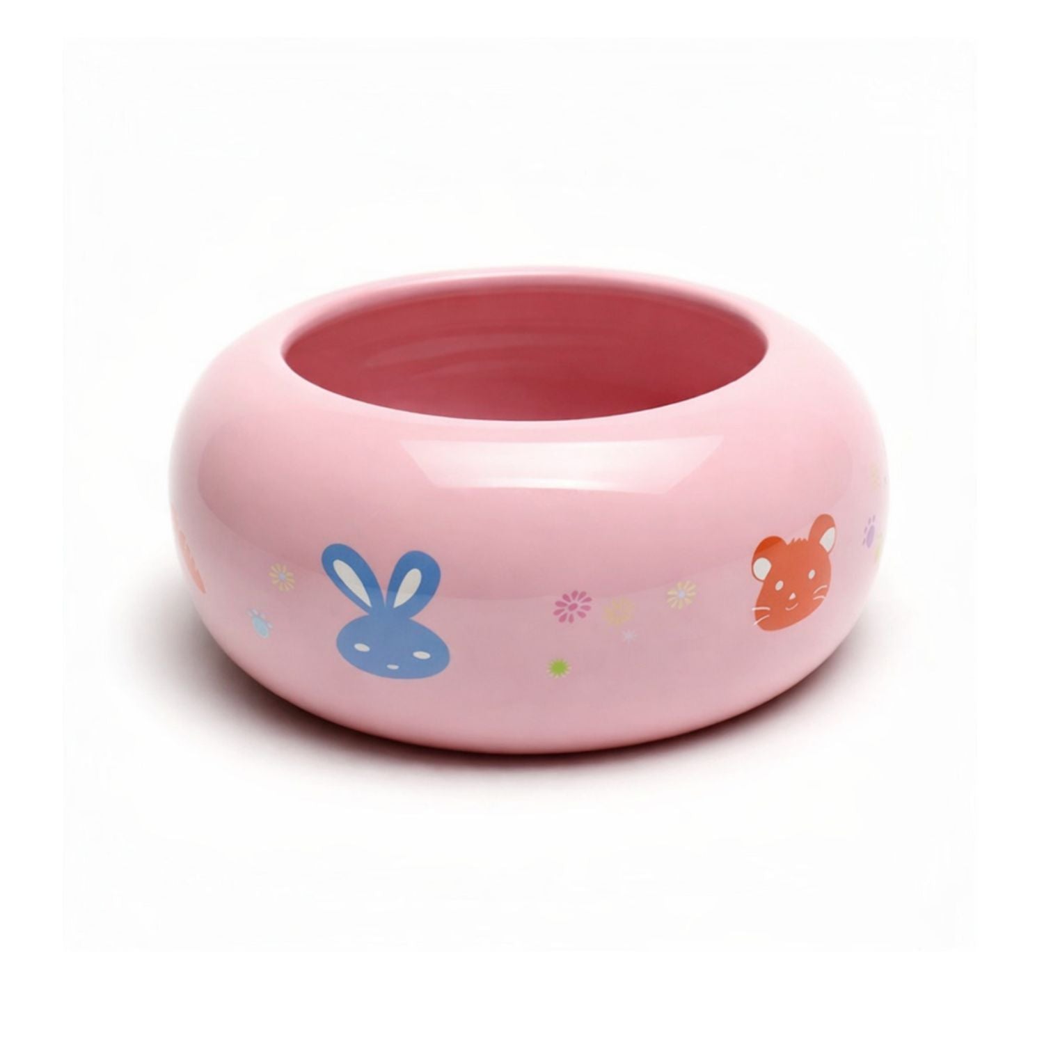 Sundog Anti-spill Ceramic Dish (Pink)