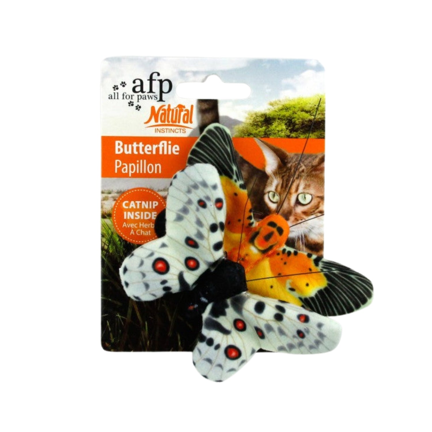 Afp Natural Instincts Butterflies Cat Toy