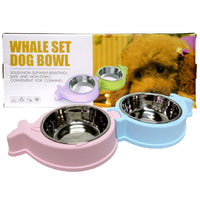 Ps Whale Set Dog Bowl