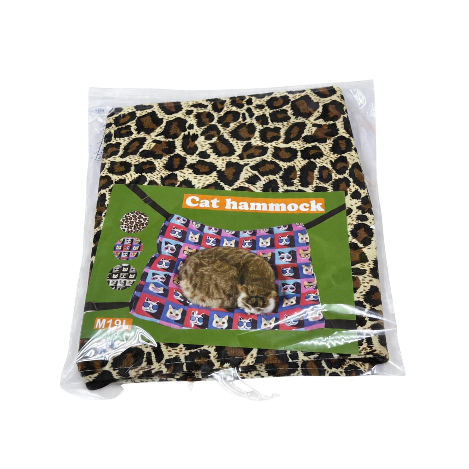 Kaduo Leopard Print Cat Hammock