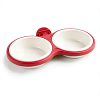 Ps Round Double Pet Bowl