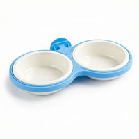 Ps Round Double Pet Bowl