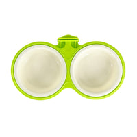 Ps Round Double Pet Bowl