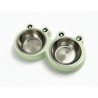 Ps Frog Double Pet Bowl