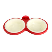 Ps Round Double Pet Bowl
