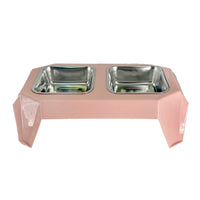 Ps Square Double Pet Bowl