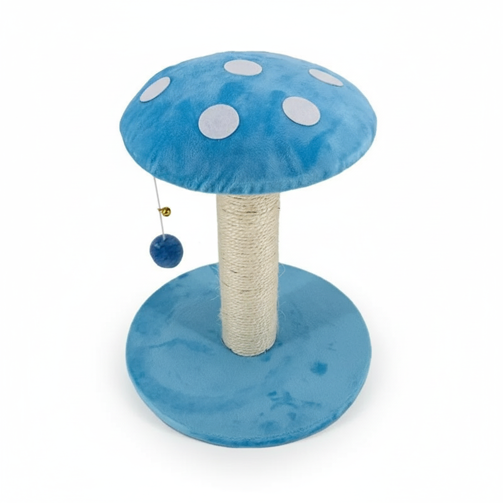 Sin Cheng Shroom Scratching Post (Blue)