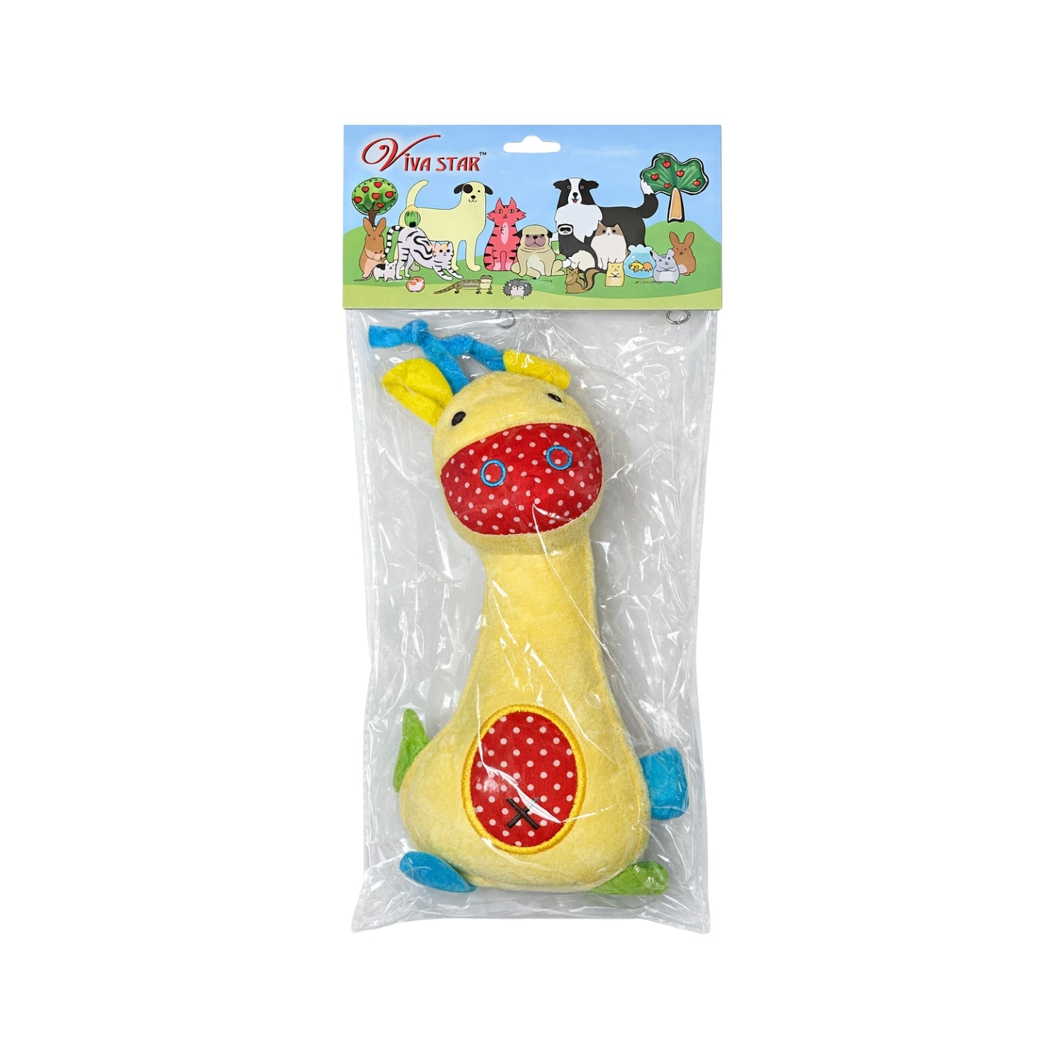 Momo Pet Plush Soft Toy - Giraffe