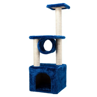 Sin Cheng 3 Tier Cat Scratching Post (Blue)
