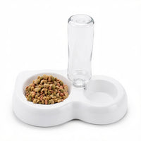 Carno 2 In 1 Pet Feeder (White)