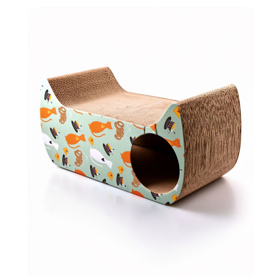Ps Corrugated Cat Head Scratch With Hole