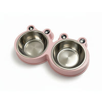 Ps Frog Double Pet Bowl