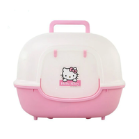 Iris Wide Toilet for Cat KWNT510 (Pink)
