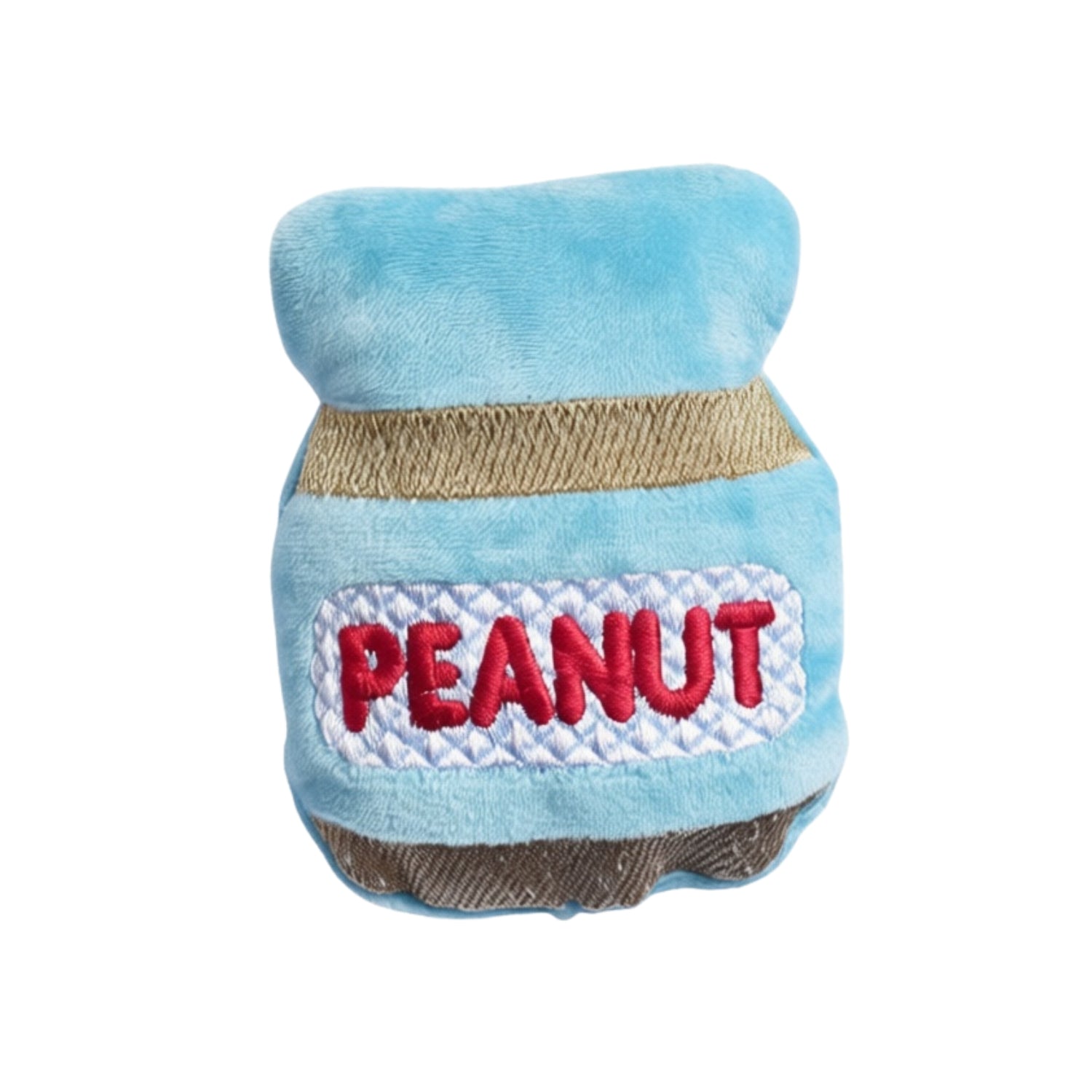 Ps HighTea Peanut Butter Plush Squeaky Dog Toy