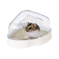 Marukan Clean & Clear Corner Bath for Hamster