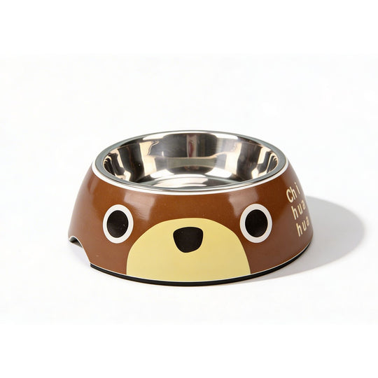 Ps BoBo Dog Emoji Melamine Bowl