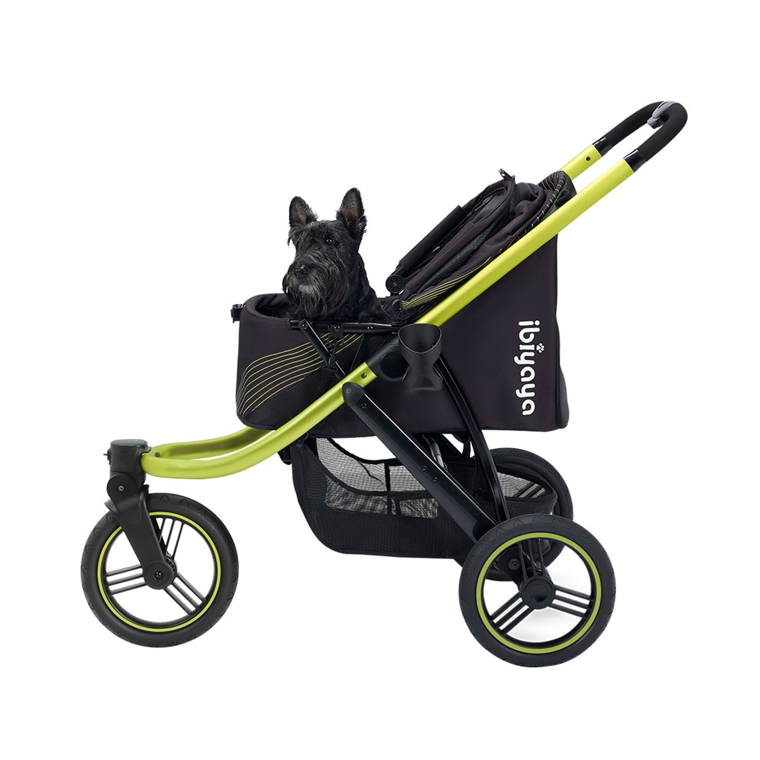 Ibiyaya The Beast Jogging Stroller (Jet Black)